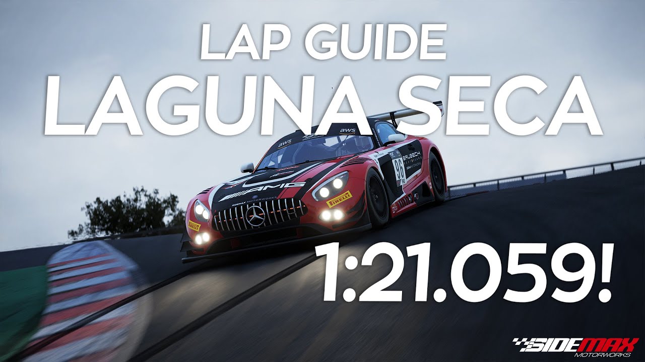 Laguna Seca Detailed Lap Guide | Mercedes-AMG GT3 | Assetto Corsa Competizione