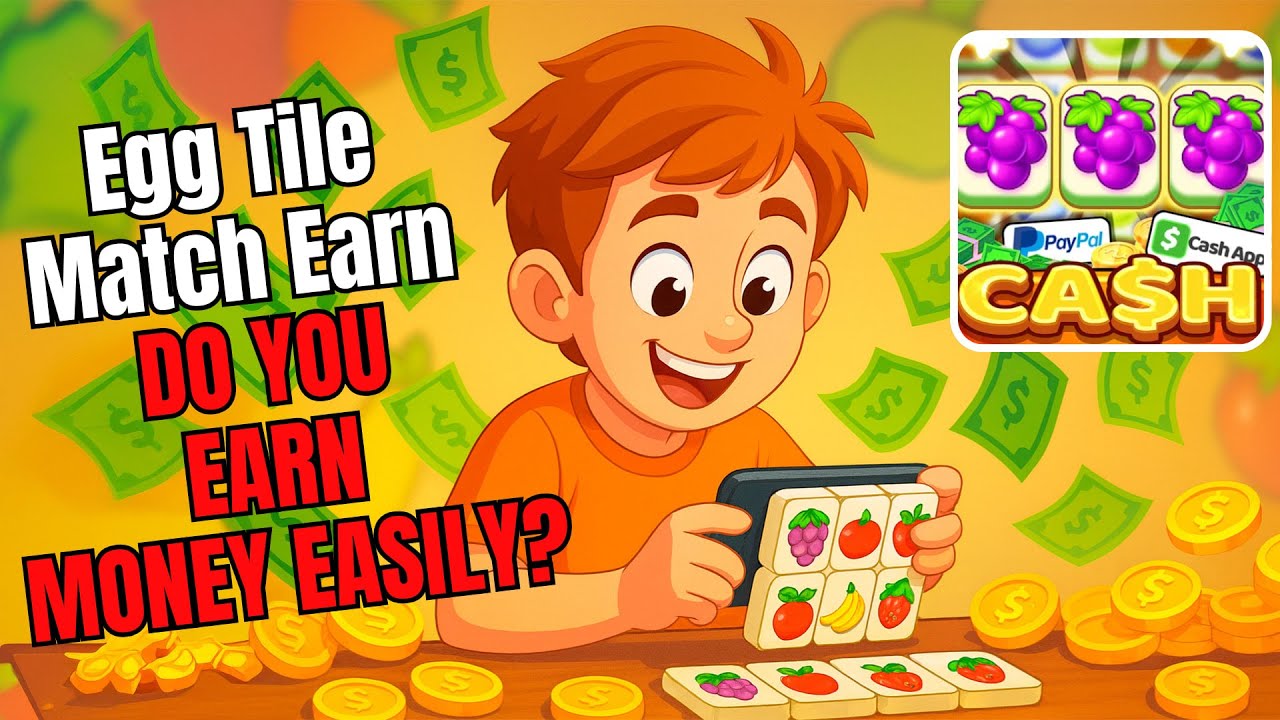 Egg Tile Match Earn &ndash; Easy rewards for matching tiles or just another scam?