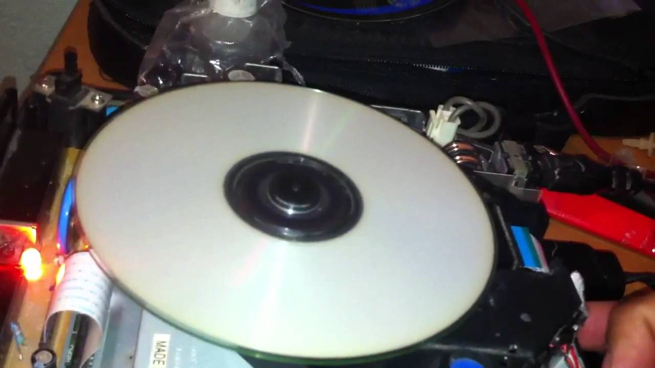 Dreamcast con láser de CDROM
