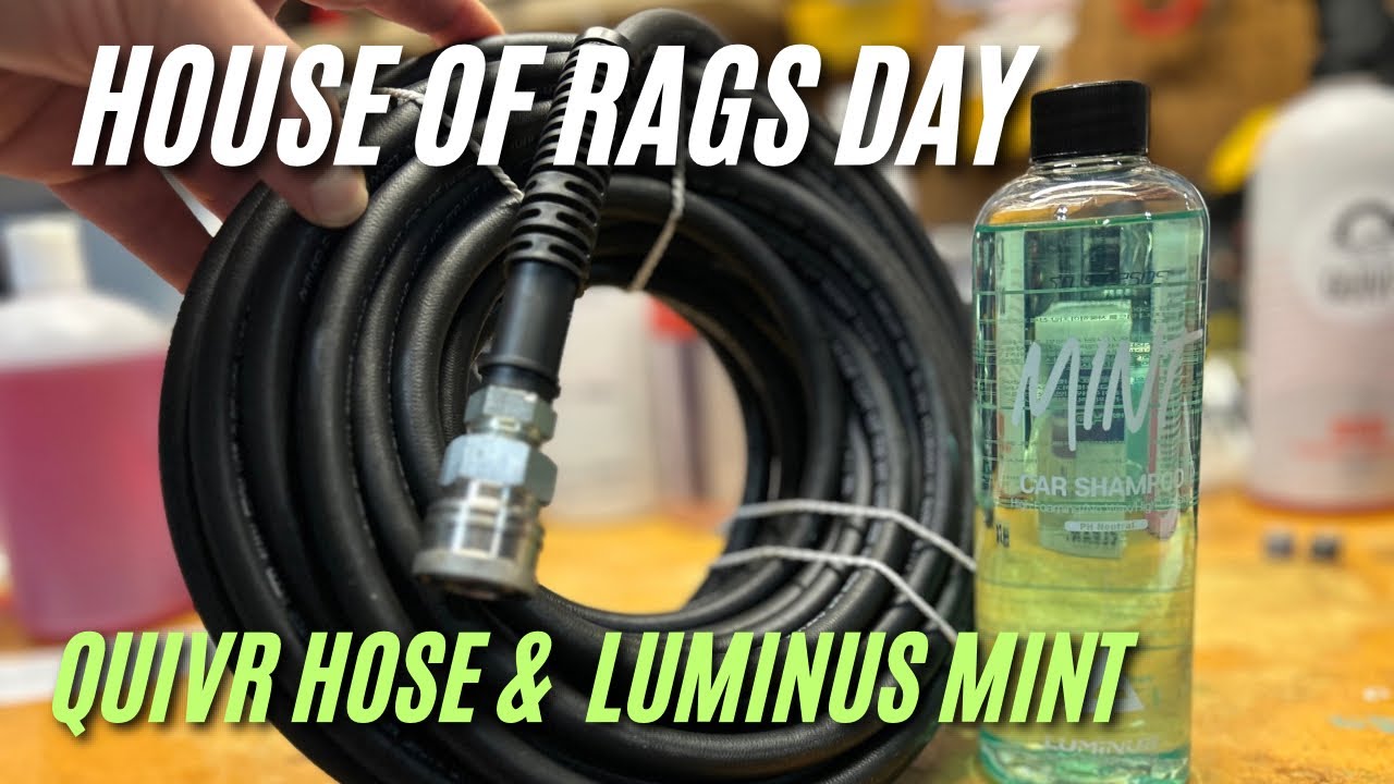 Dzień House of Rags &ndash; Test szamponu Quivr Hose i Luminis Mint &ndash; Wypr&oacute;bujmy! @TheHouseofRags