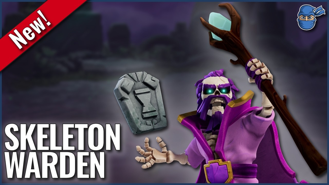 Skeleton Warden Skin - May 2026 | Clash of Clans