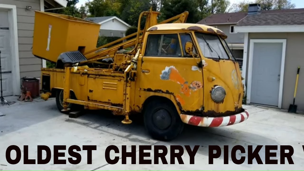 Rare VW cherry picker so10 walk and talk after first wash