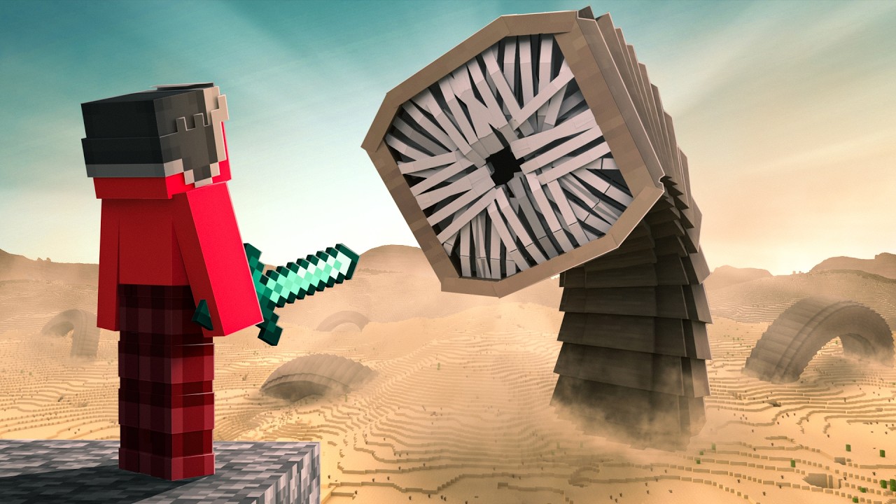 Defeating Minecraft's Desert Apocalypse... Sandworm