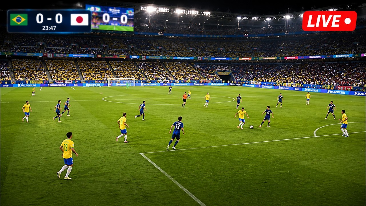 Brazil vs Japan | FIFA World Cup 2026 Round of 32 LIVE | BRA vs JPN LIVE Score & Watchalong