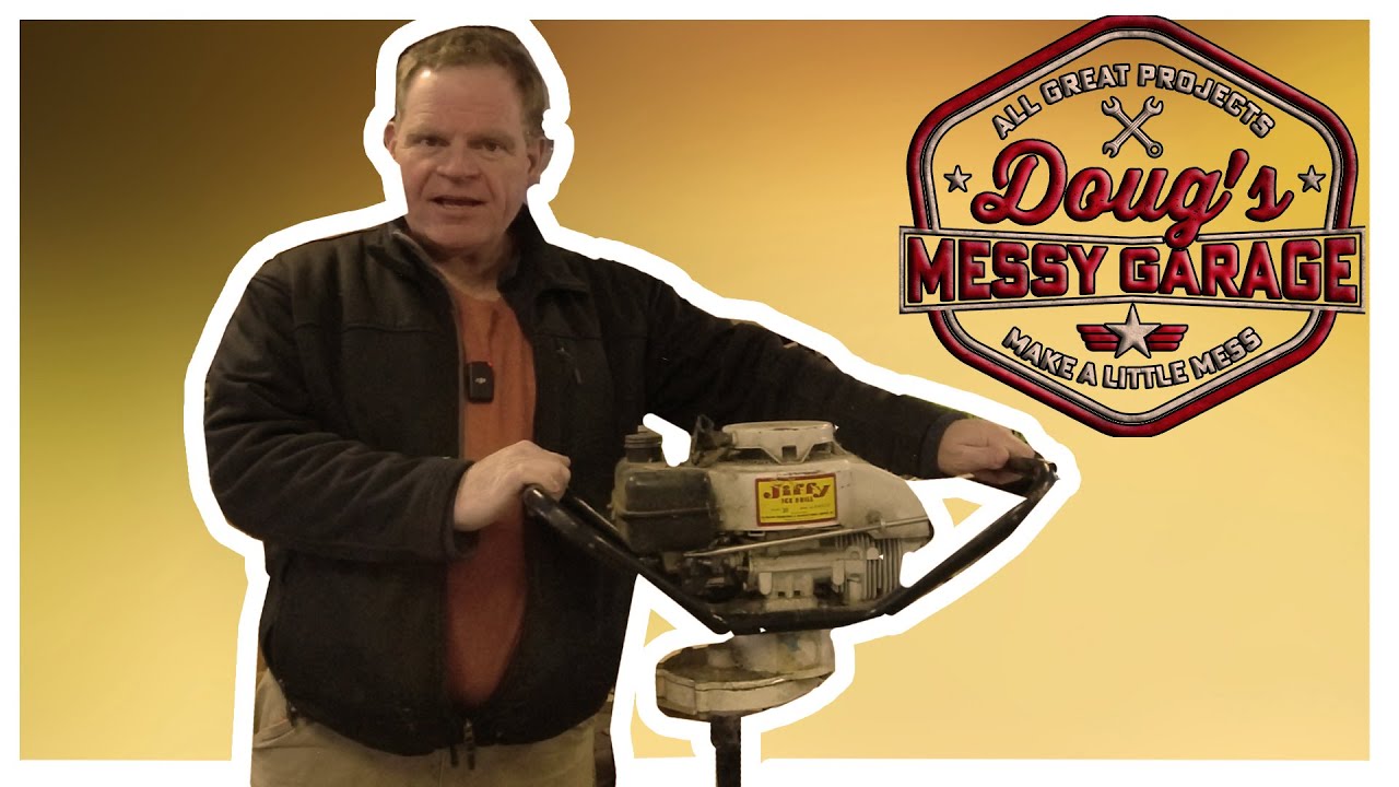 ICE Fishermen: Jiffy Model 30 Ice Auger - Will It Run?