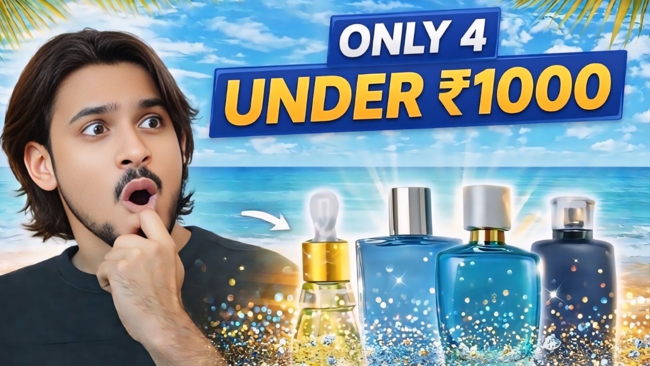 Top 4 Best Perfumes for Summer Under 1000 🔥