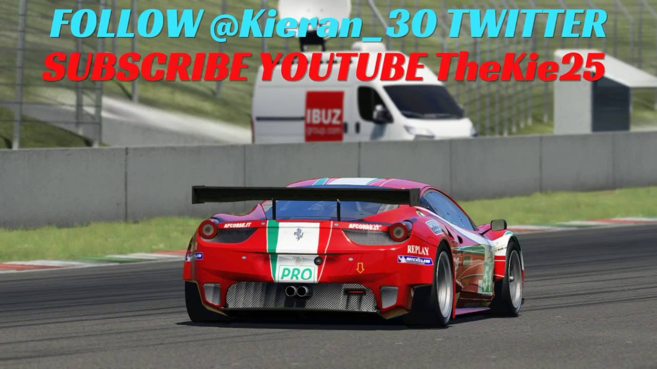 ASSETTO CORSA PS4 FERRARI 458 GT2 @MUGELLO 1.48.120 PLUS SETUP