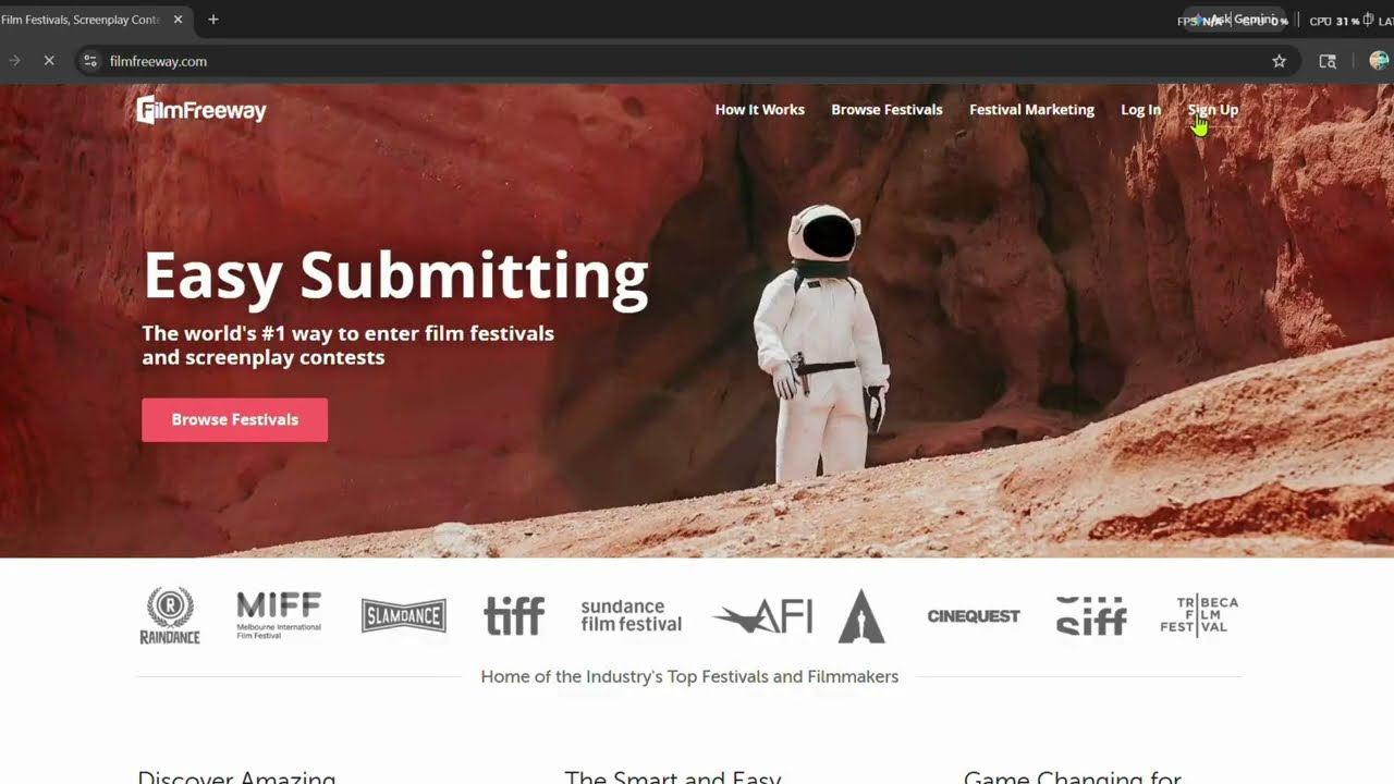 Tutorial of FilmFreeway