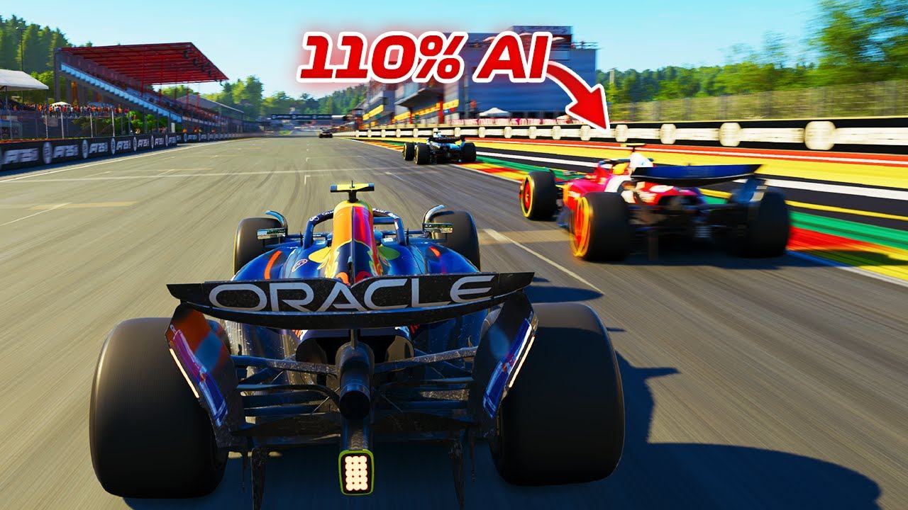 I Tried Chase Cam Against 110% AI on F1 25...