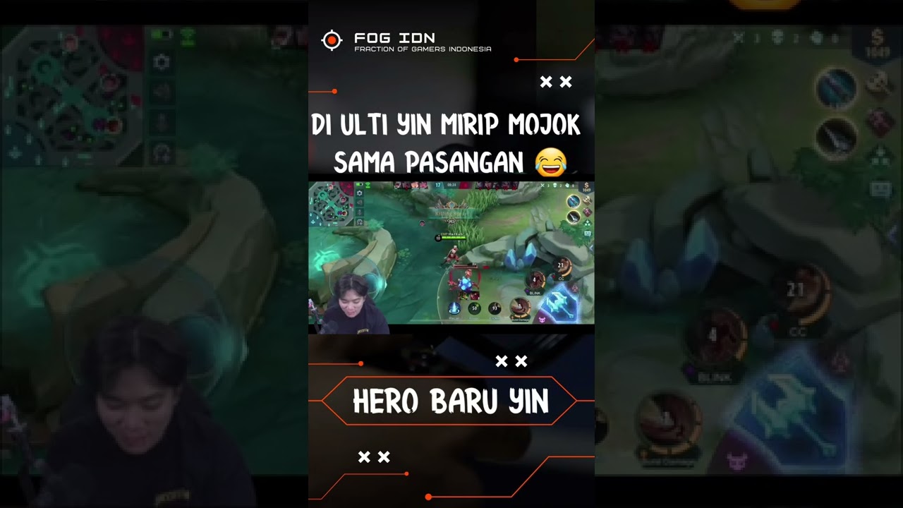 DIULTI YIN #shorts #mlbb #mobilelegends #yin #montage