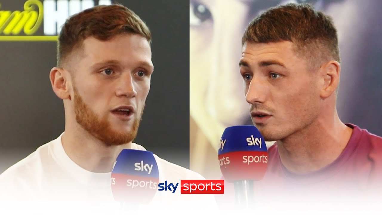 FIERY! 🔥 John Docherty clashes with Jack Cullen ahead of their fight on Saturday 👊😡