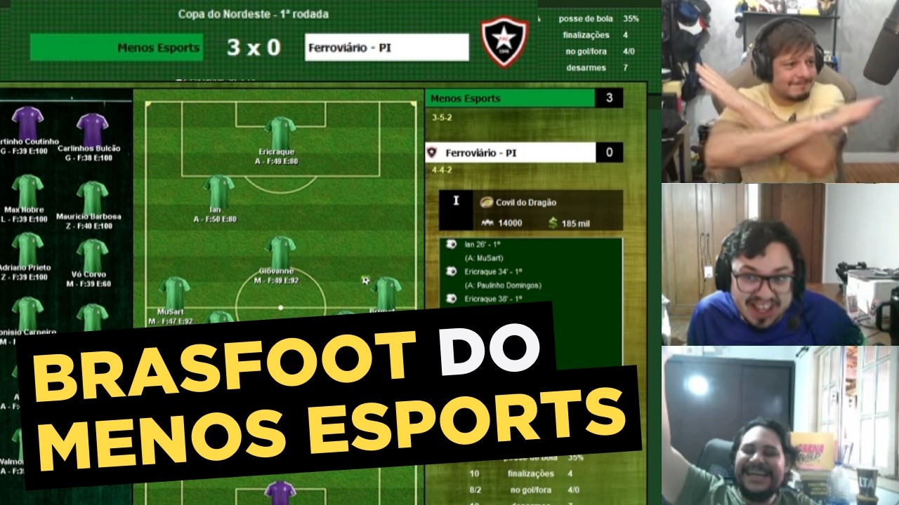 COME&Ccedil;AMOS uma CAMPANAH no BRASFOOT do 
