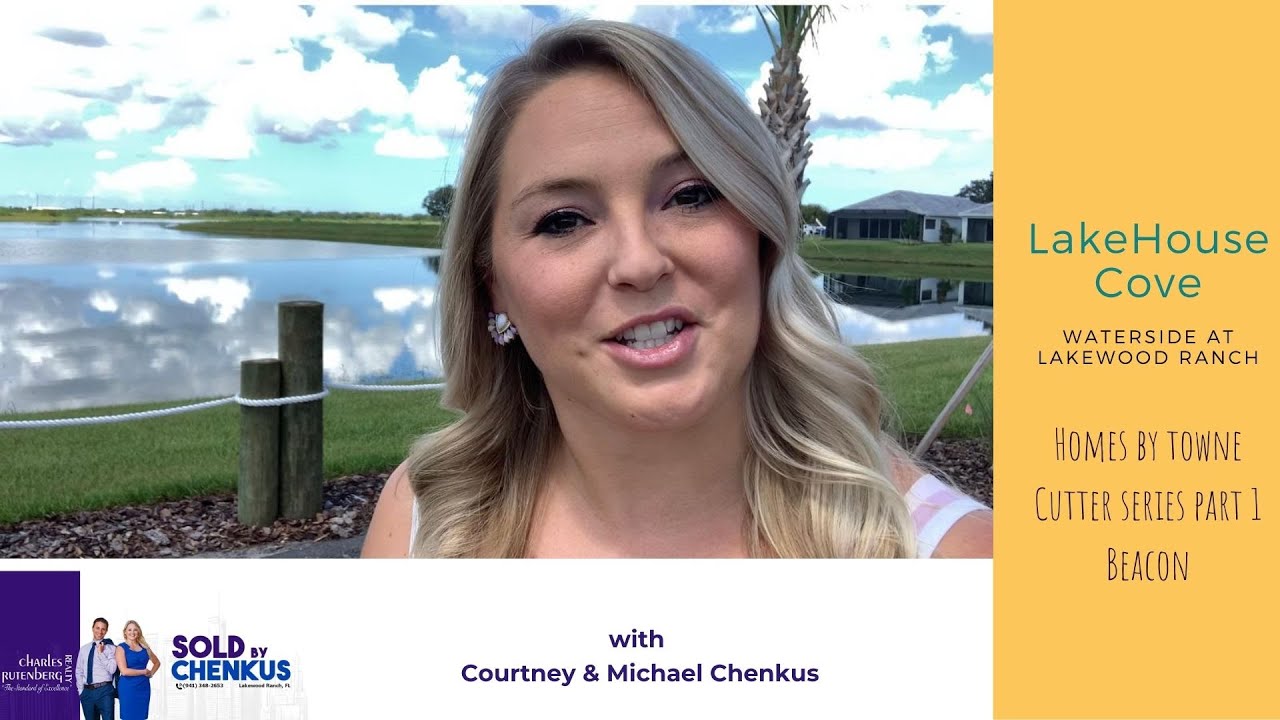 Waterside Lakewood Ranch | Homes by Towne Beacon Model Tour | Lakehouse Cove Homes For Sale