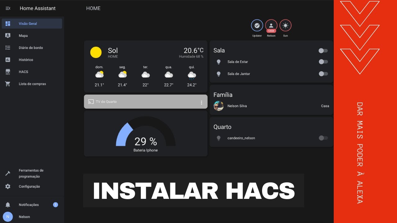 Como instalar hacks | Home assistant