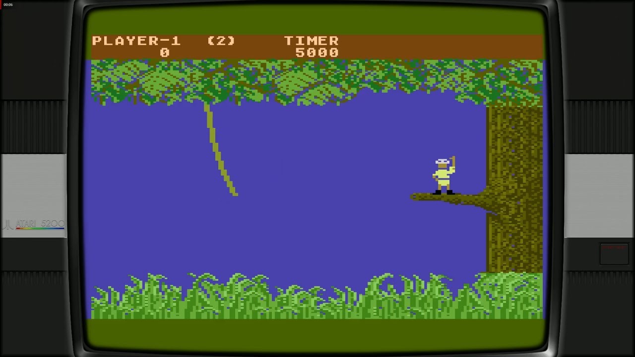Jungle Hunt [Atari 5200] – Swing, Swim, and Survive the Jungle Adventure!