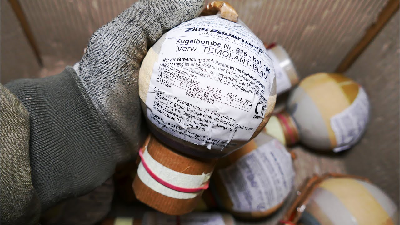 100mm Zink 616 Temolant Blau