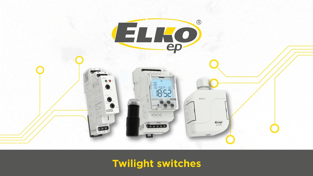 ELKO Lab: Twilight switches – SOU family