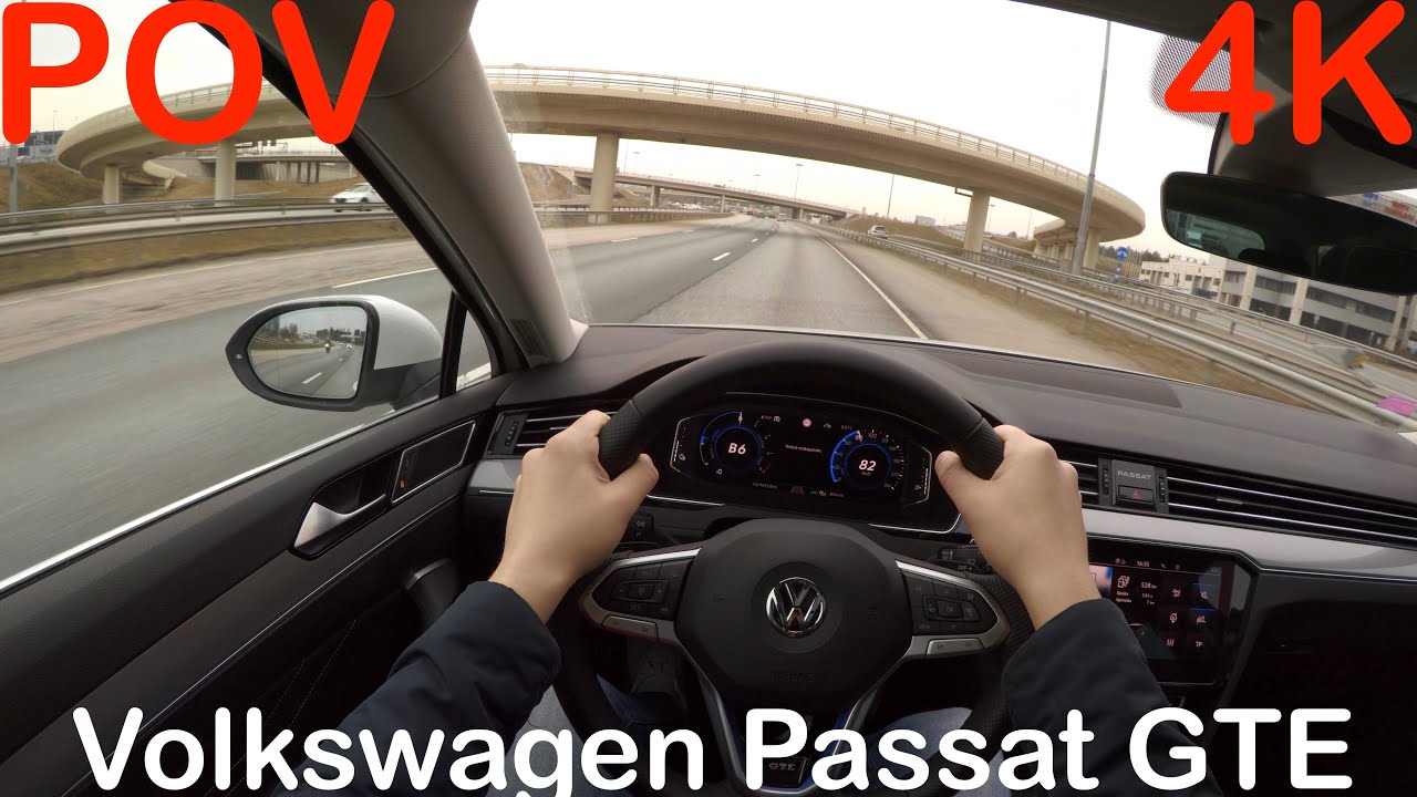 4K POV 2020 Volkswagen Passat Variant GTE Drive + Quick Review - PointOfViewCars