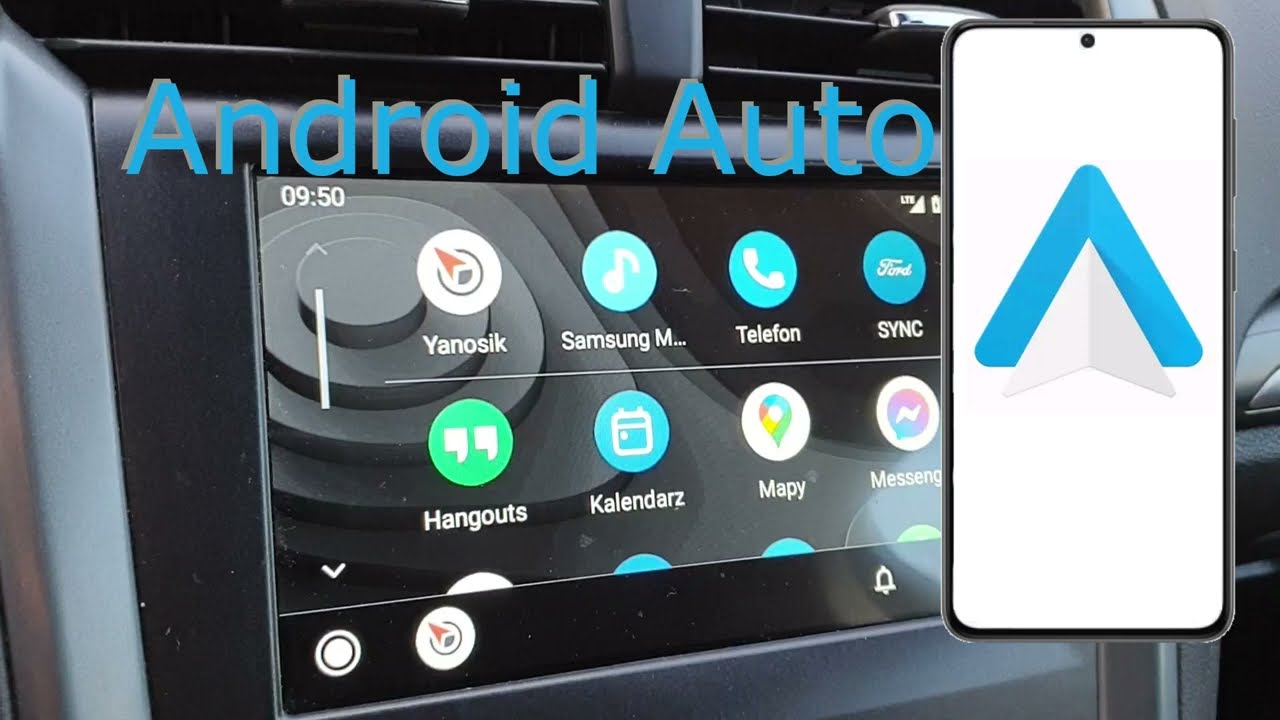Jak zainstalować i uruchomić Android Auto? Google Play, Ford | Yanosik, Mapy, WhatsApp  Ford|