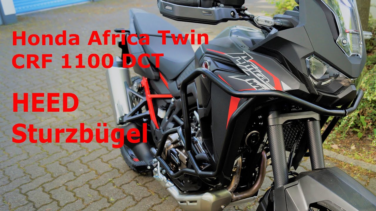 Africa Twin CRF 1100 DCT - HEED Sturzbügel anbauen
