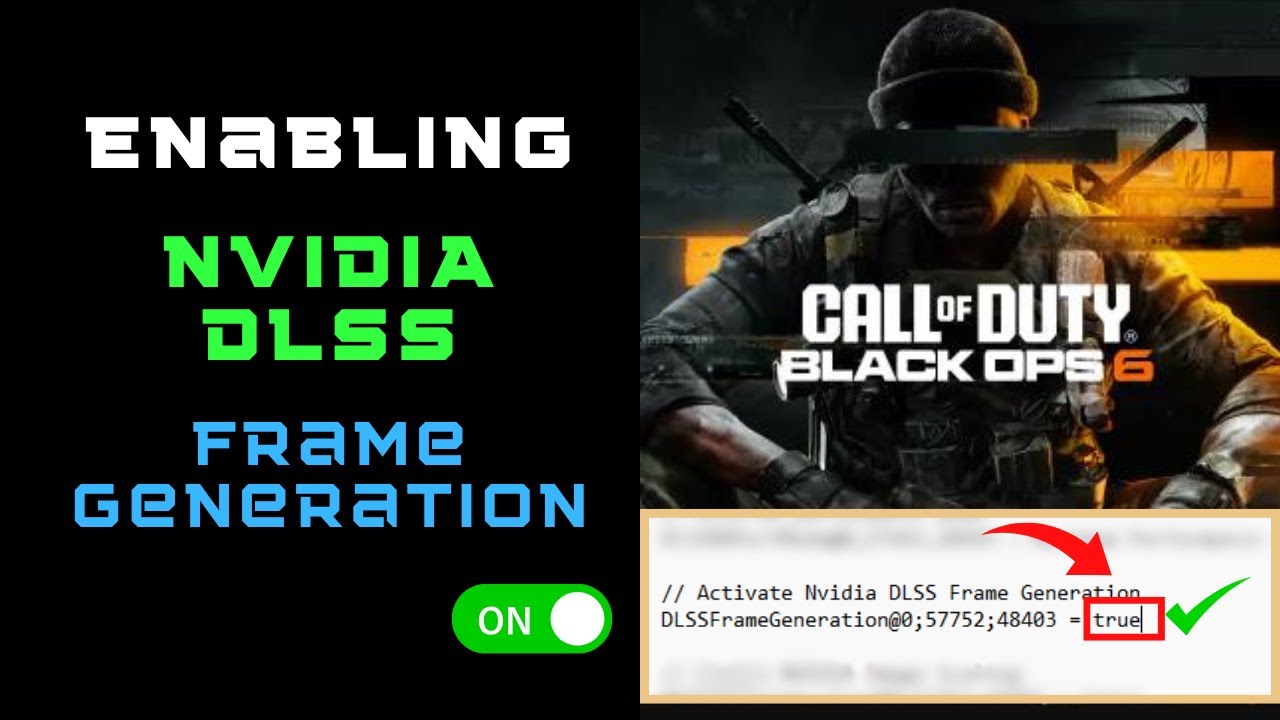 How to Enable Nvidia DLSS Frame Generation in Black Ops 6 BO6 Call of Duty | Boost FPS & Optimize