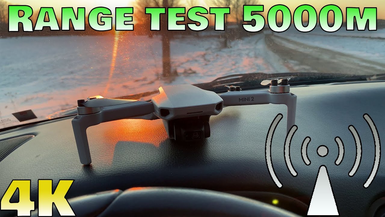 Range Test during Winter with -5&deg;C | DJI Mini 2 (4K)