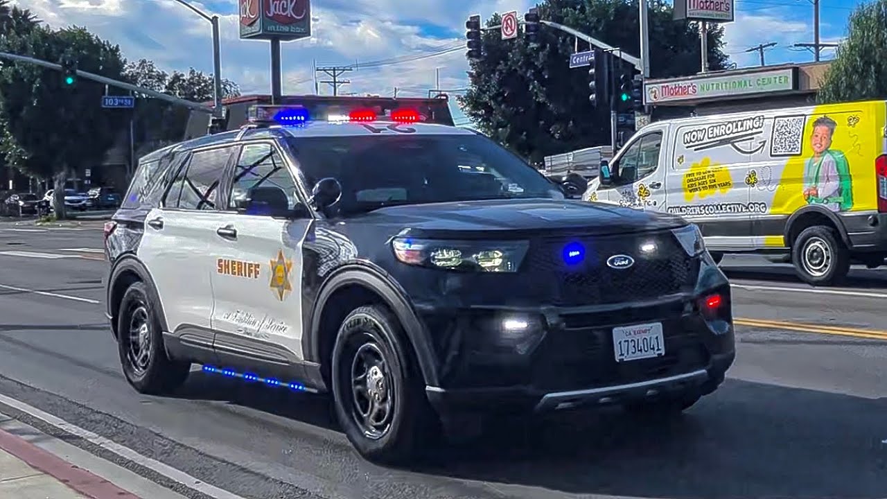 LASD Century *NEW* FPIU Responding 