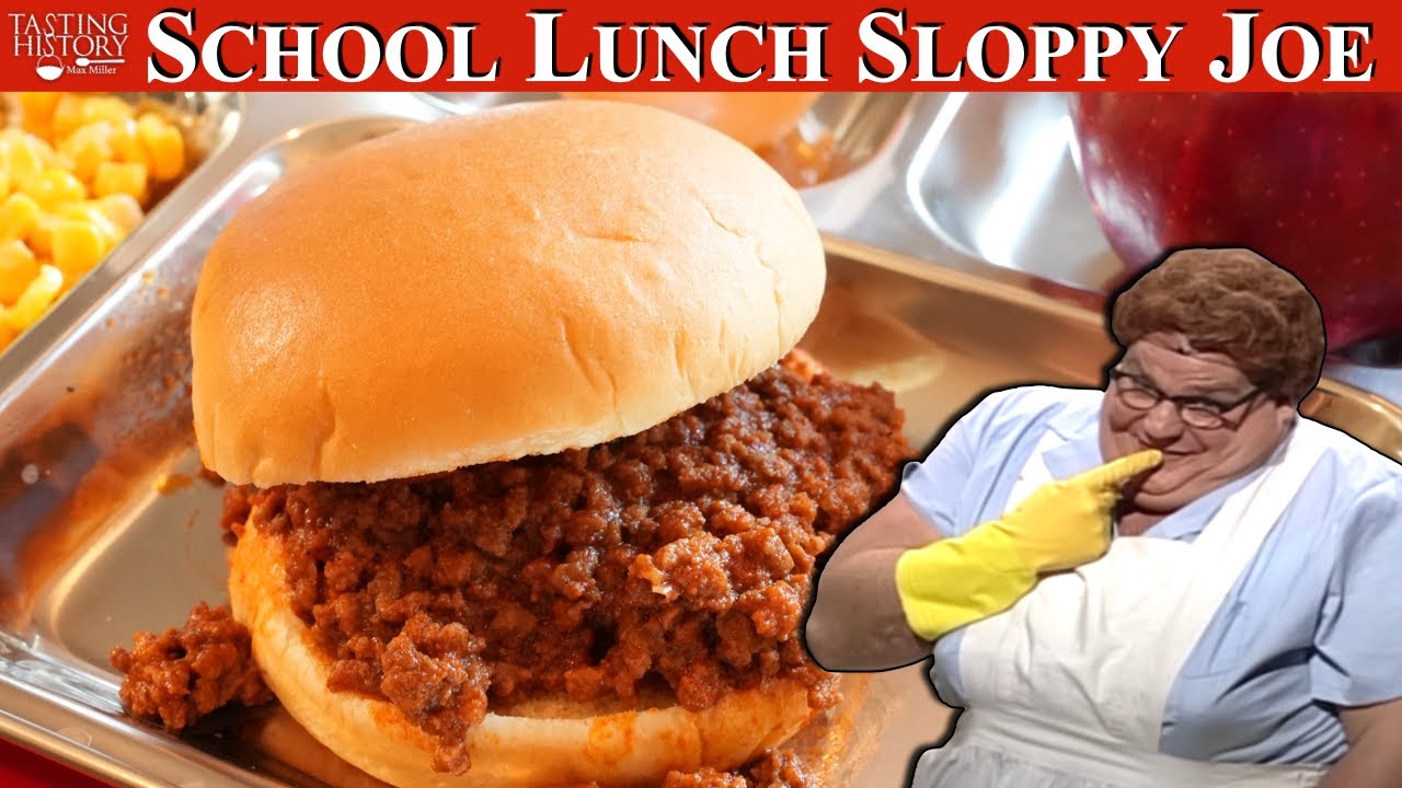 School Cafeteria Sloppy Joe from the 1980s & '90s