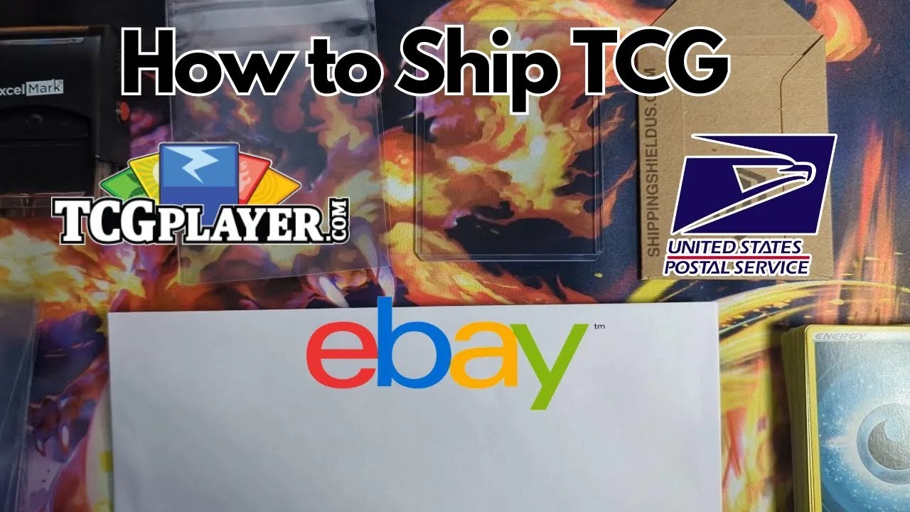 Как отправить до 51 коллекционной карточки в конверте PWE (Tcgplayer, Ebay)