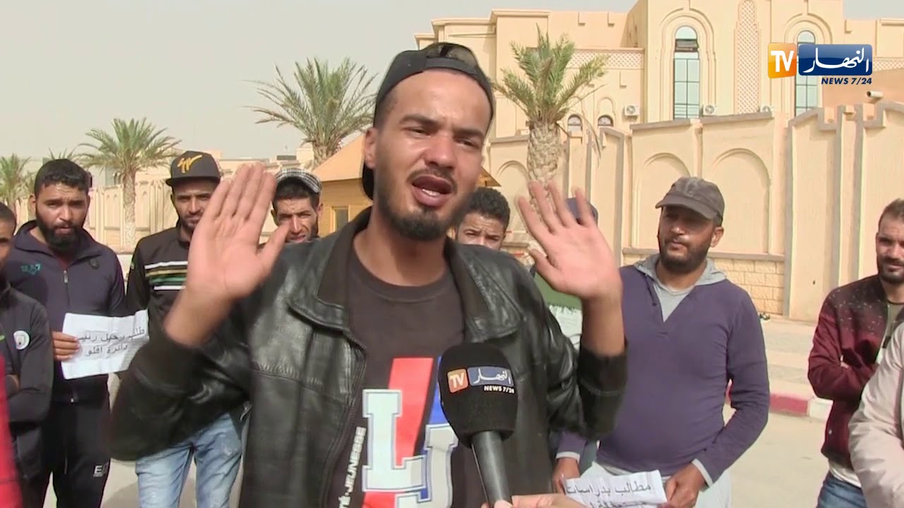 الأغواط/ شباب أفلو يمشون مسافة 110 كلم للمطالبة بحقهم في الشغل والسكن