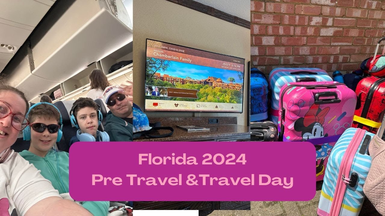 Florida 2024 | PRE TRAVEL & TRAVEL DAY | LGW - MCO | British Airways