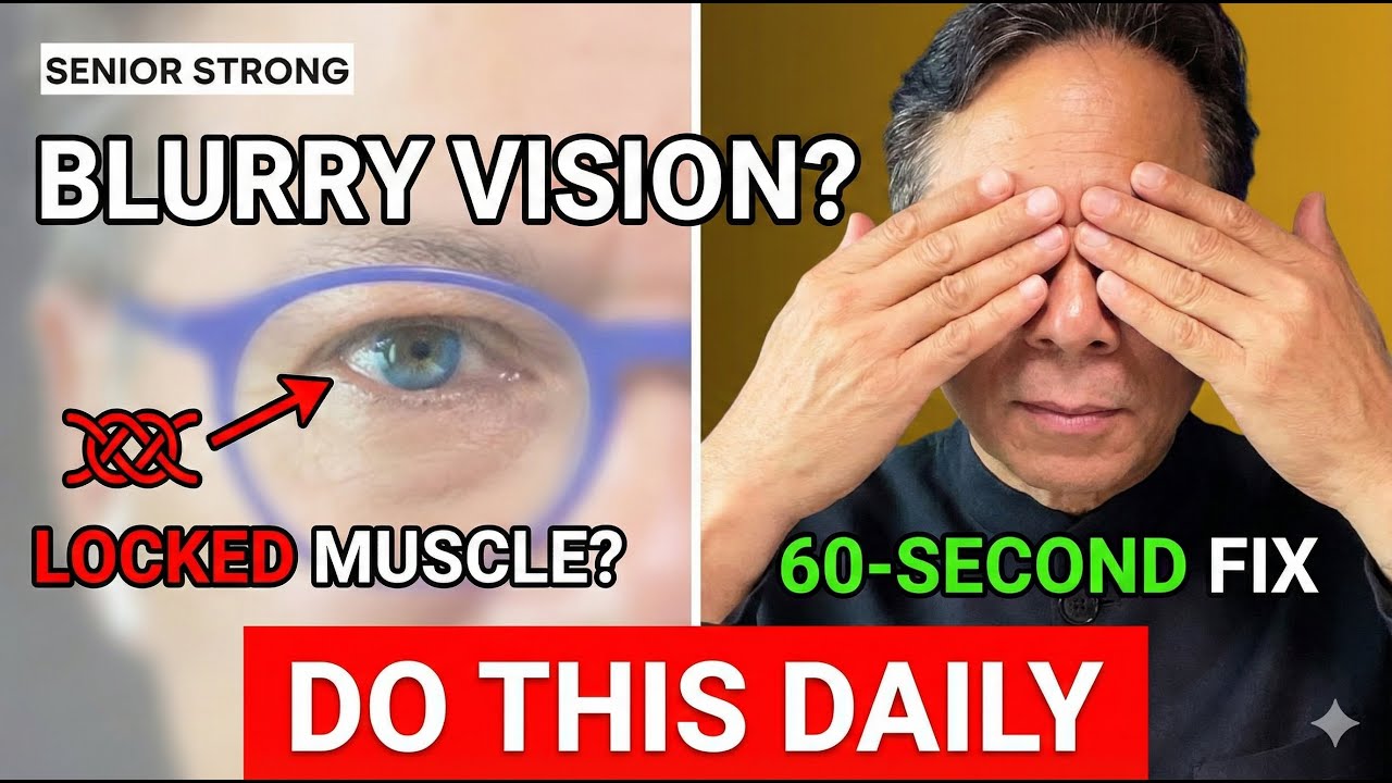 Stop Eye Strain Instantly: A Science Backed Routine for 60+ Vision | Dr. William Li