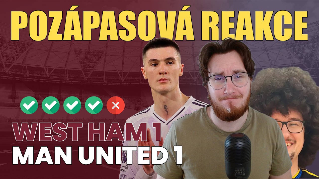 Velká lekce pro Carricka | West Ham 1-1 Manchester United | Reakce