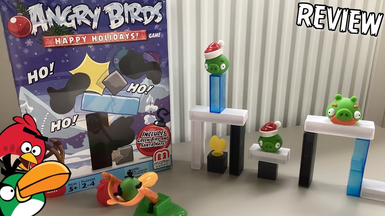 Angry Birds Mattel - Happy Holidays Review