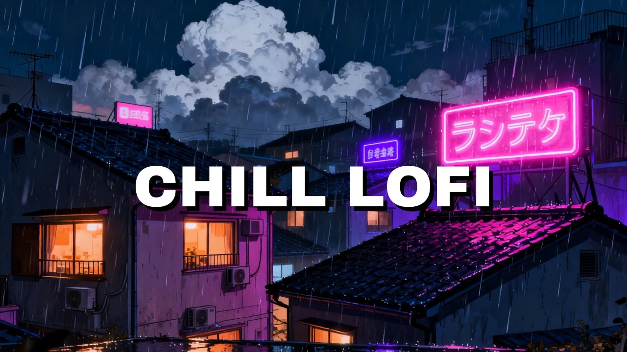 The Tokyo Rain Everyone Is Listening To ☔ Lofi | 東京BGM
