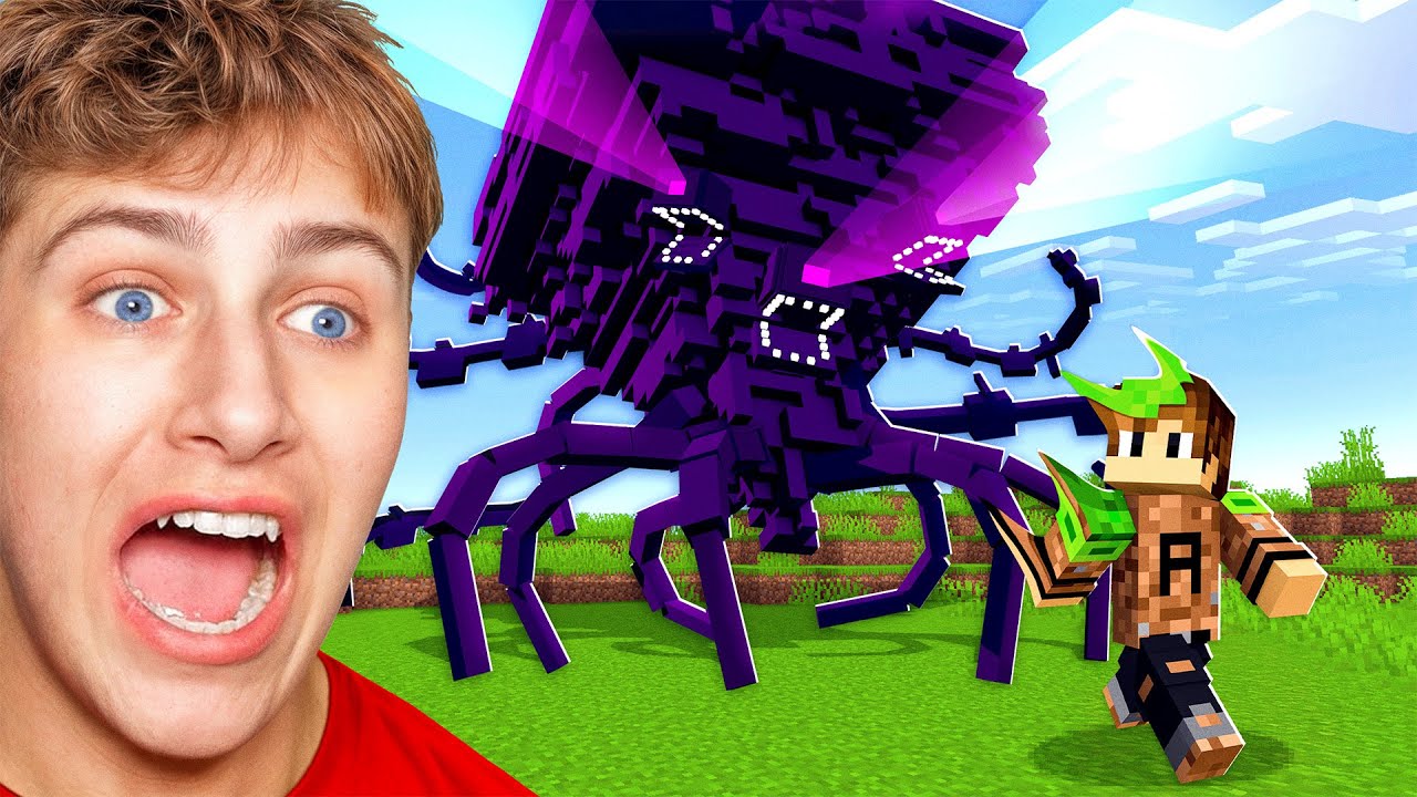 I Spawned the WITHER STORM to Troll My Friends for 40 MINUTES