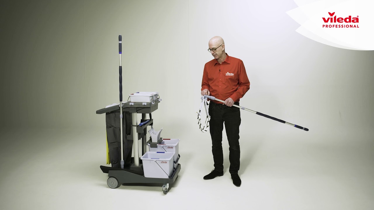 Vileda Professional instructie - Spoelmethode/VoleoPro