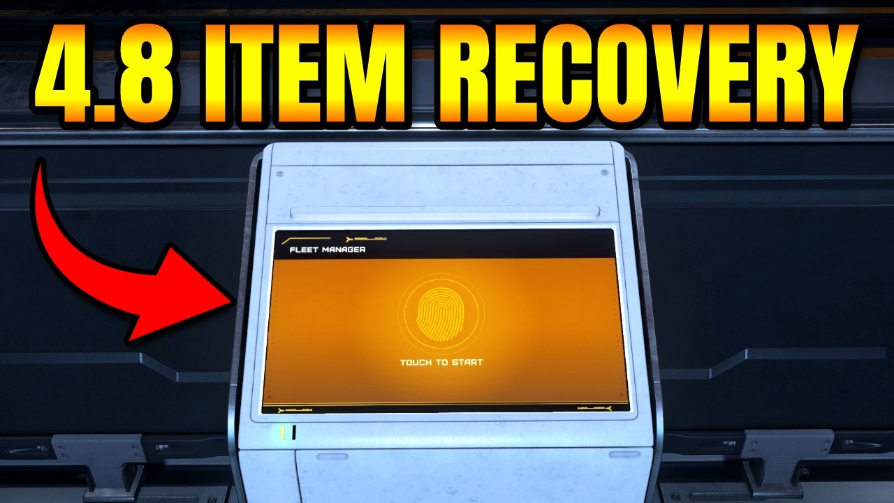 First Look At New Ship Insurance and Item Recovery! 4.8 Star Citizen