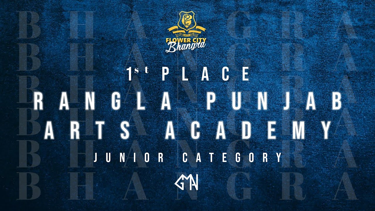 Rangla Punjab Arts Academy | First Place at Flower City Bhangra 2025 | Junior Category