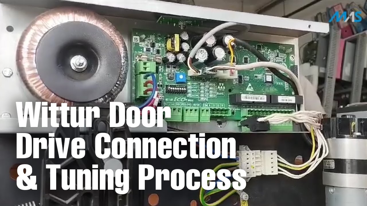 Wittur Door Drive Connection and Tuning Process (in Hindi) | MAS Industries