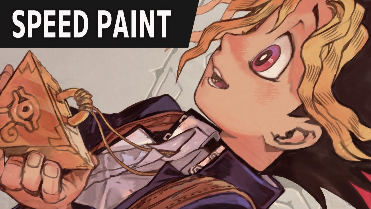 speed paint - Muto Yugi Yu-Gi-Oh!