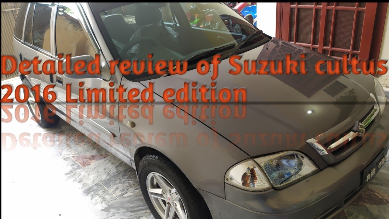Detailed Review of Cultus limited edition 2016| Hatch back | euro 2
