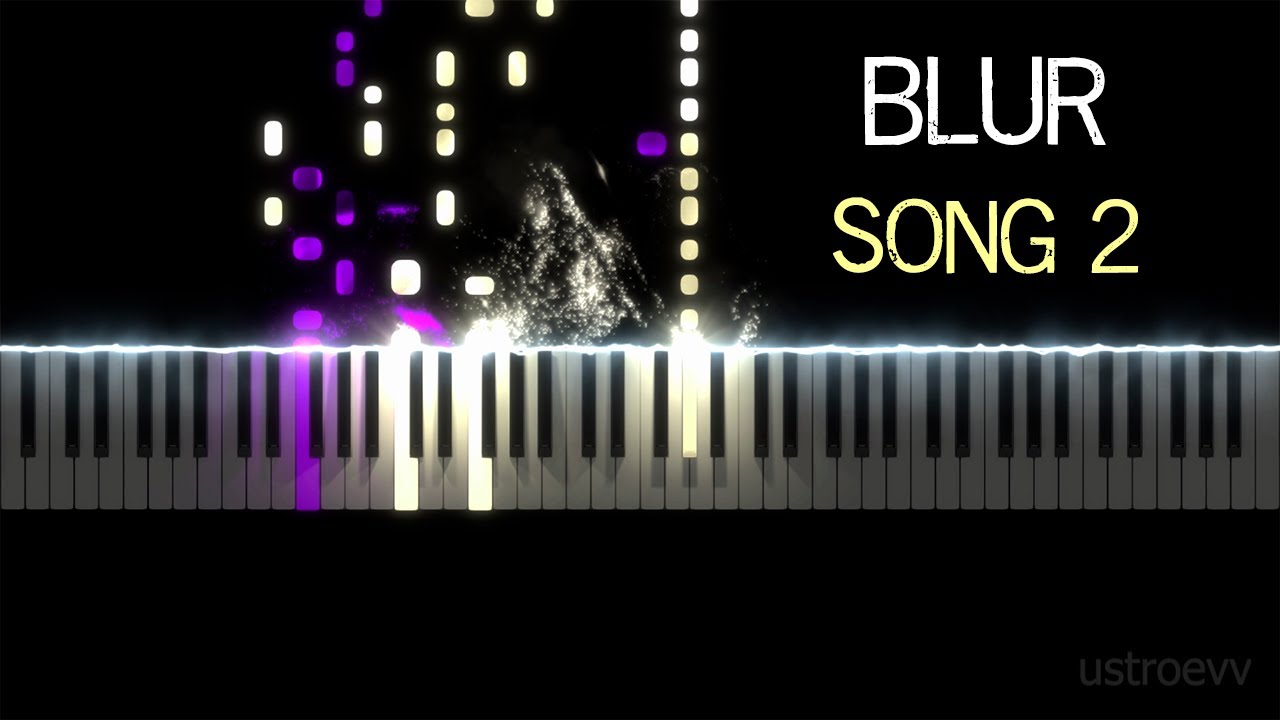 Blur - Song 2 (piano cover by ustroevv)