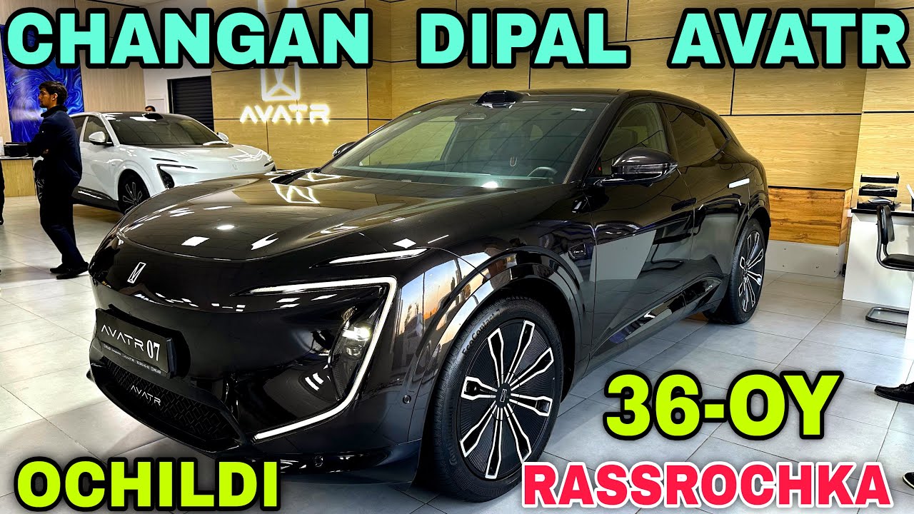 Changan Dipal Avatr Brenlari Endi Buxoroda Чанган Дипал Аватр Гибрид Авто Машиналари Расман Бухорода