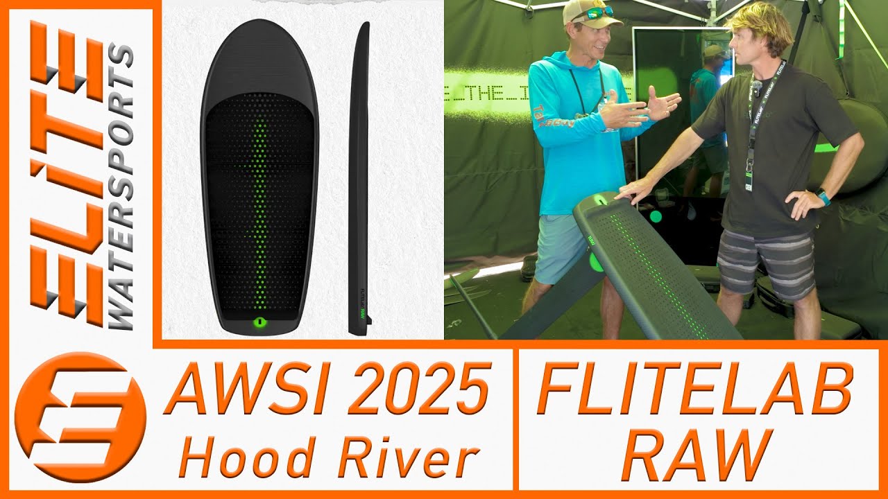 FliteLab RAW Foil Board – High-End Performance Without Power (AWSI Feature)