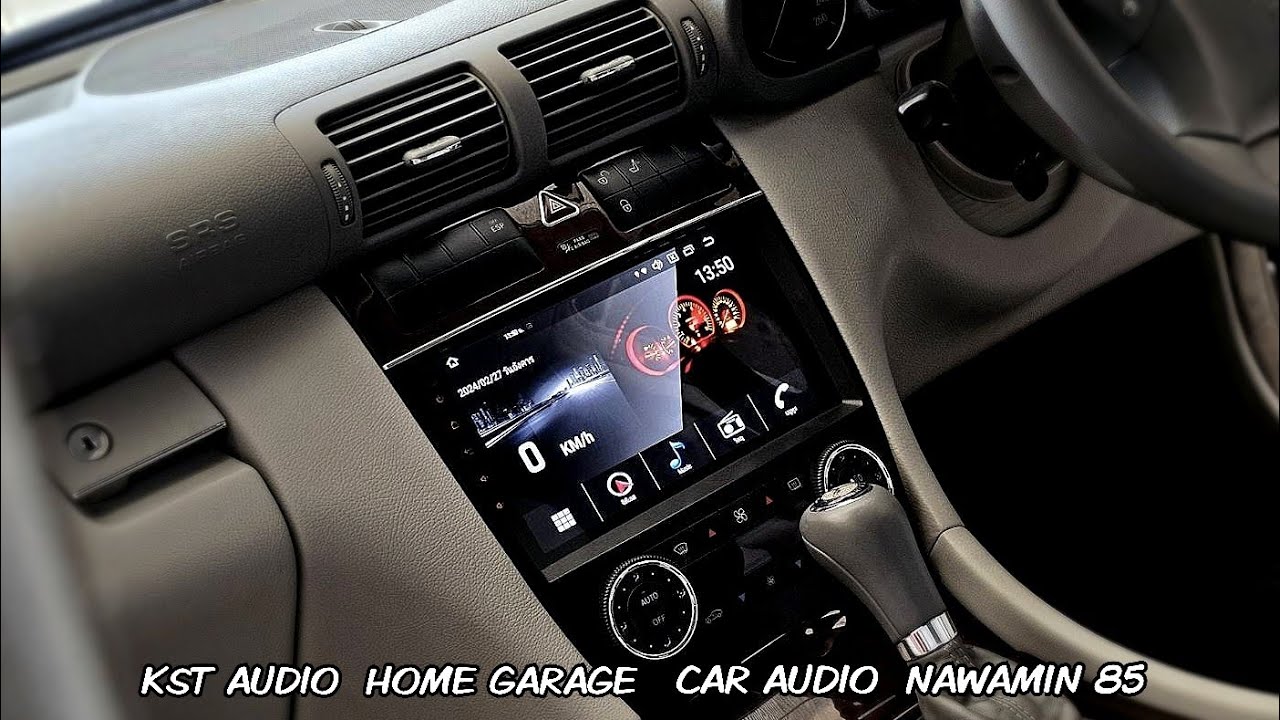 จอ Android W203​ จอดตรงรุ่นรถเบนซ์​ RAM​ 8​ ROM​ 256 หน้าจอ Benz C-Class​ W203​ (KST​ AUDIO)​🇹🇭