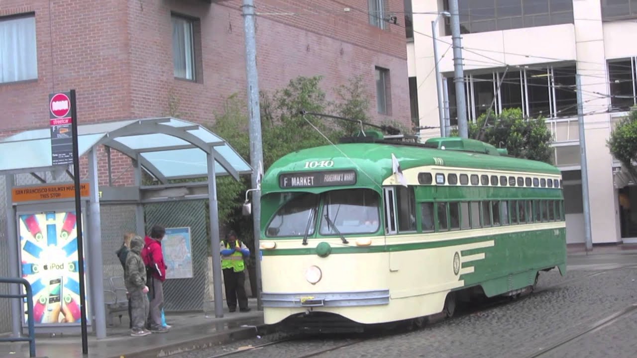 The F Line - Heritage Streetcars in San Francisco
