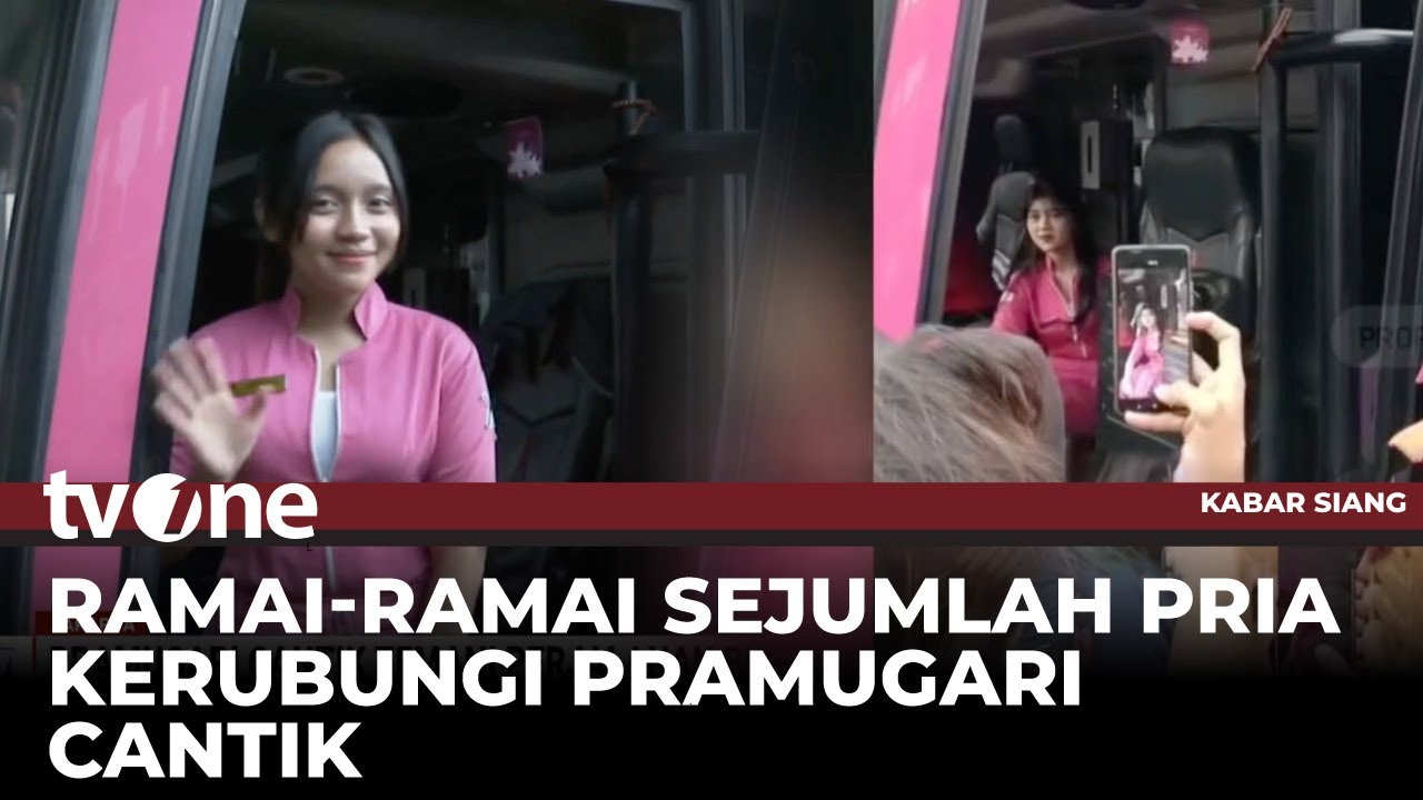 Bus Diserbu Pria Demi Videokan Pramugari Cantik | Kabar Siang tvOne