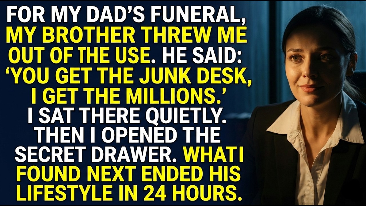 The Inheritance: My Brother Thought He Won, then I Opened the Desk