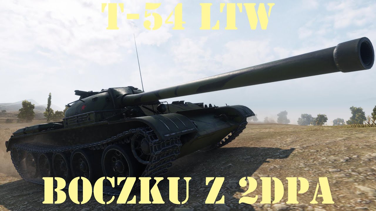 T- 54 ltw i Boczku z 2DPA, czyli obecny władca czołg&oacute;w lekkich.